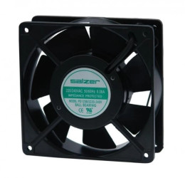 Wentylator osiowy 120x120x38mm łożysko ślizgowe 230V AC 100-200m3/h 46.5dBA PD12038S-AC230C