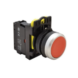 Przycisk kryty czerwony NYG3-R 1xNO IP65 TRACON