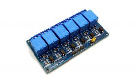 Moduł przekaźnika, 6 kanałów, 5V