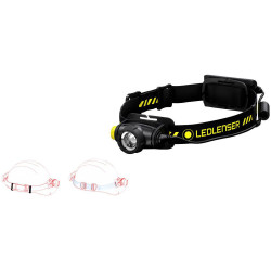 Ledlenser 502194 H5R Work Headlamp Rechargeable 500lm Focusable Durable
