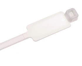 Opaska kablowa identyfikacyjna biała OIN 46x200 25.528 /100szt./