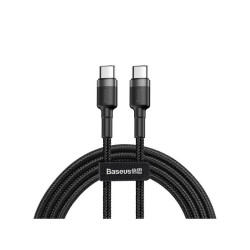 Kabel USB-C Wtyk-Wtyk 2m Baseus Baseus 60W PD szary 3A QC 3.0