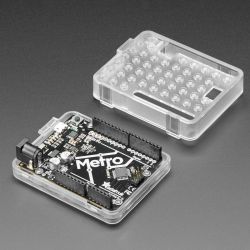 Plastic Translucent Enclosure for Metro or Arduino - LEGO Compatible