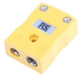 Złącze termoparowe Złącze termoparowe RS PRO do Termopara typu K Standardowy