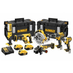 ZESTAW COMBO DCG405, DCS367, DCS570, DCF887, DCD796, DCL050 DEWALT