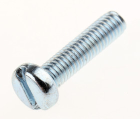 Śruby maszynowe M3 łeb z łbem walcowym Stalowe długość 12.0mm skok 0.50mm