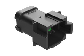 Złącze samochodowe 8-pinowe Amphenol Industrial 2-rzędowe Męski 26A AT Złącze samochodowe