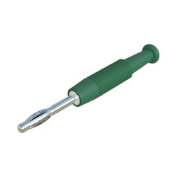 SKS Hirschmann 938420104 MSTF 2 gn straight blade plug 2mm green