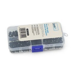 Zestaw nylonowych śrubek i podkładek dystansowych M3 - 180szt. - justPi