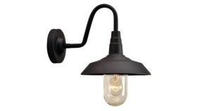 Oprawa Elewacyjna Nilda Czarna E27