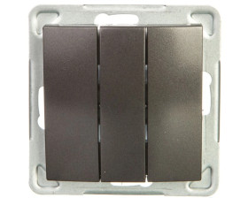 IMPRESJA Łącznik potrójny antracyt ŁP-13Y/m/50