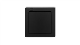 Deco Nadajnik 1-Klawiszowy 2-Kanałowy Do Systemu Exta Free Czarny Mat 12Def-1