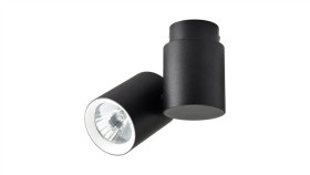 Reflektor Boston 1 Czarny Z Białym Ringiem Lp-741/1W Bk/Wh Light Prestige