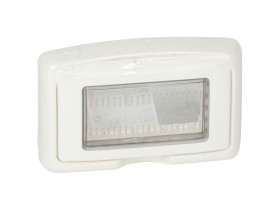 PLEXO55 Adapter dla 4 modułów MOSAIC biały 680634 LEGRAND