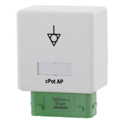 Contrik 1027383 Wall Plug Straight 1 piece Ground Mobile Equipment