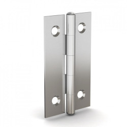 Zawias czołowy Stal nierdzewna długość 50mm Zawias czołowy szerokość 30mm Swobodne wychylanie