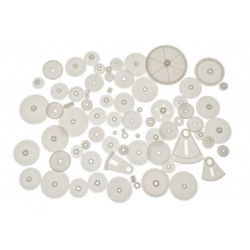 ZESTAW KÓŁ ZĘBATYCH 72 SZTUK