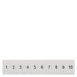 Etykieta Etykieta z opisem 8WA Siemens