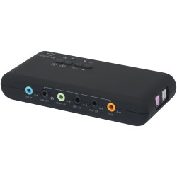 Renkforce RF-4355800 Sound card 7.1 Channel USB black