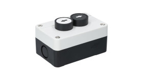 Kaseta Sterownicza Z Dwoma Przyciskami Góra Dół Biała