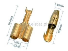 Rozgałęźnik złącz okrągłych; fi 4mm (4xWT+ 2xGN)