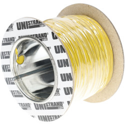 UniStrand GW011550 10/0.1mm Equipment Wire Yellow 100m