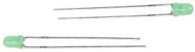 LED, THT, Zielony, 2-Pin, 2,5 V, 40°, Kingbright