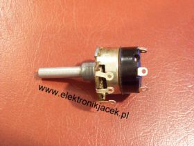 Potencjometr obrotowy 1M Ohm logarytmiczny z wyłącznikiem