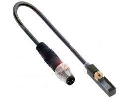 Czujnik zbliżeniowy M12 Indukcyjny BALLUFF Niewpuszczany 10 → 30 V DC długość 27mm w obudowie prostokątnej