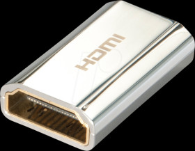 41509 Cromo Line HDMI adapter, port/port