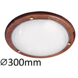 Plafon dąb 1xE27 UFO fi300 RABALUX 5417