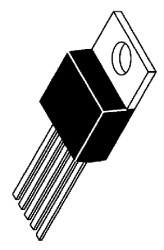 Regulator przełączający 3A Otwór przezierny TO-220 Buck