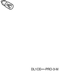 Element świecący Schneider Electric DL1CE012