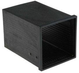 Obudowa urządzeń elektronicznych, Noryl, Czarny, 96 x 96 x 138mm, RS PRO