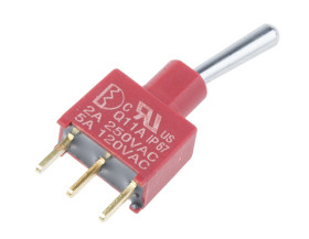 Przełącznik Wł.-(wł.) SPDT RS PRO Płytka drukowana długość przełącznika 12.7mm