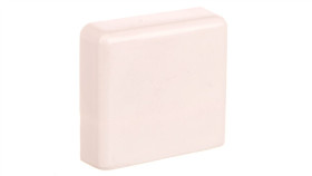 Ultra Łącznik Zakończeniowy 25X16/25X25mm Biały Ral 9010 Etk25361