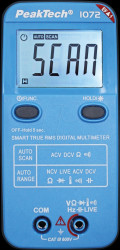 P 1072 Multimeter, digital, 4000 counts, NCV, TRMS