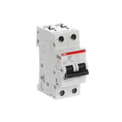 Wyłącznik nadprądowy MCB, Typ B, 2-biegunowy, 20A, 400V, 440V, ABB, S200 M UC
