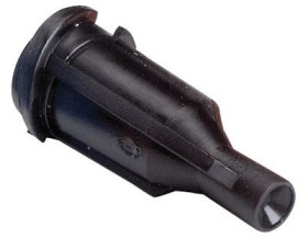 Cartridge cap, for needle side, black, 900-BTC