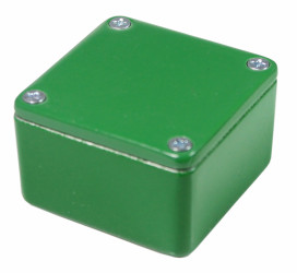 Obudowa Aluminium odlewane szerokość zew. 82 mm długość zew. 152 mm wys. zew. 50 mm CAMDENBOSS IP54 Zielony