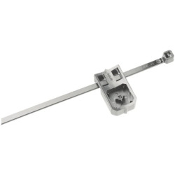 Uchwyt TBBL z opaską zaciskową, szary /opak. = 200 szt./ (9TBBL) CELO