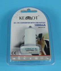 ŁAD.SAM.5V/1,0A 1xGN.USB BIAŁA