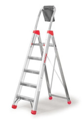 Profesjonalna drabina z 8 cm stopniami LADY5