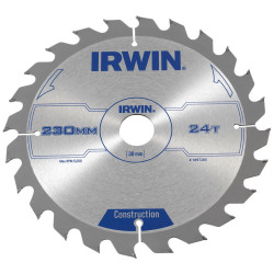 IRWIN&#xAE; 1897205 Construction Circular Saw Blade 230 x 30mm x 24T ATB