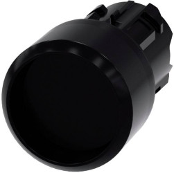 Siemens 3SU10000CB100AA0 3SU1000-0CB10-0AA0 Przycisk pierścień przedni z tworzywa sztucznego, okrągły przycisk czarny 1