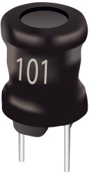 Cewka indukcyjna 1,2 mH 130mA Promieniowe ±10% Wyprowadzenia promieniowe Q: 50 4Ω Rdc rdzeń ferrytowy