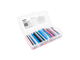 Zestaw rurek termokurczliwych 10cm - 5 kolorów, 6 średnic- 170 szt.