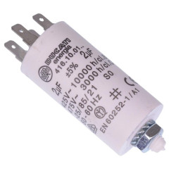 2uF Motor Run Capacitor Metallised Polypropylene 450V
