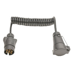 Przedłużacz przyczepy 7/7 1.5m spiralny przedłużka