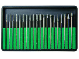 KOMPLET FREZÓW DIAMENTOWYCH (20szt).